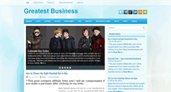 Desktop Screenshot of greatest-business.com