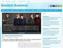 Tablet Screenshot of greatest-business.com